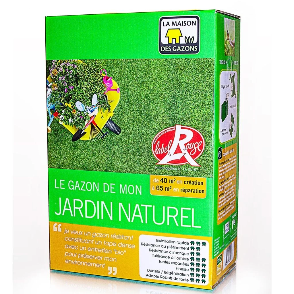 Gazon Mon Jardin Naturel Label Rouge
